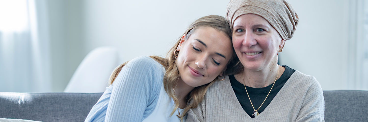 Mom and Daughter - Couch