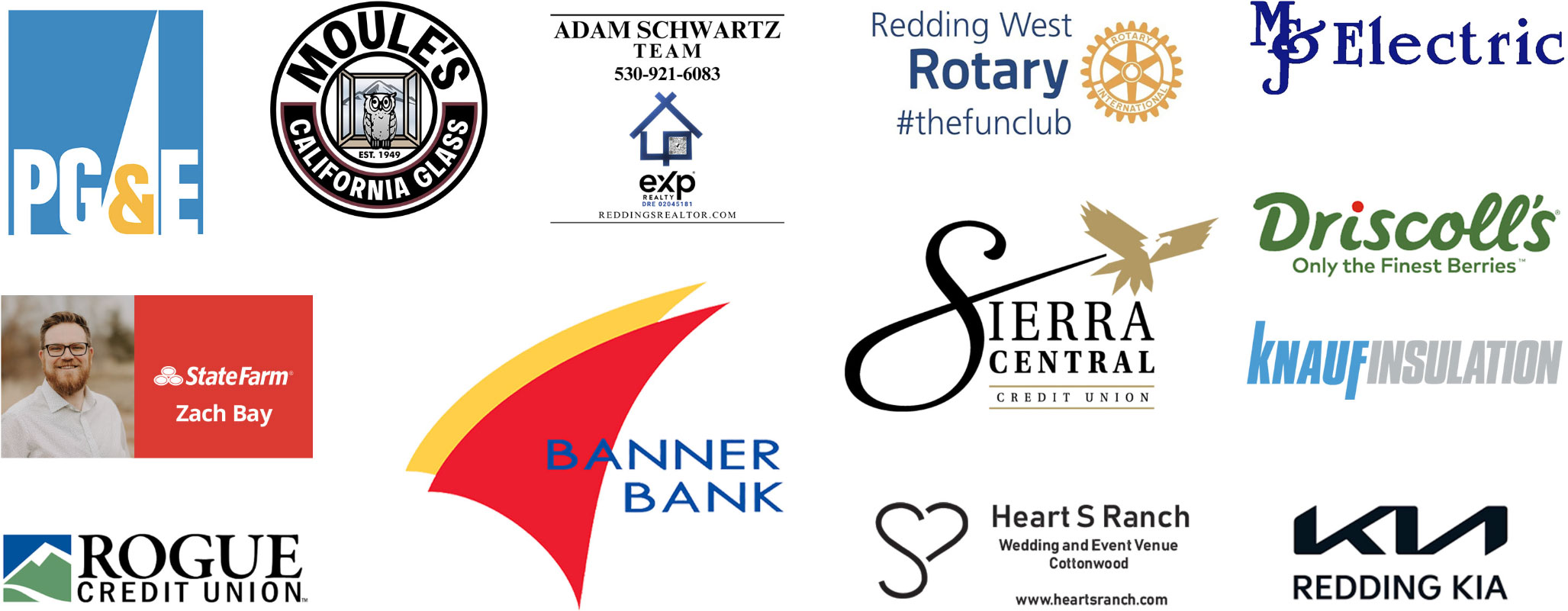 Logos for the Community Partnership Program