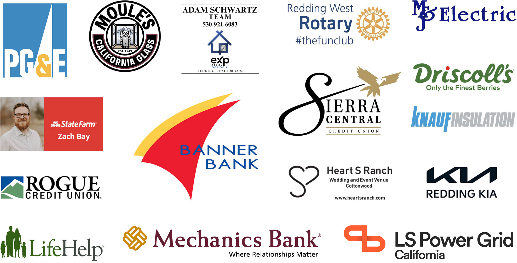 Logos for the Community Partnership Program