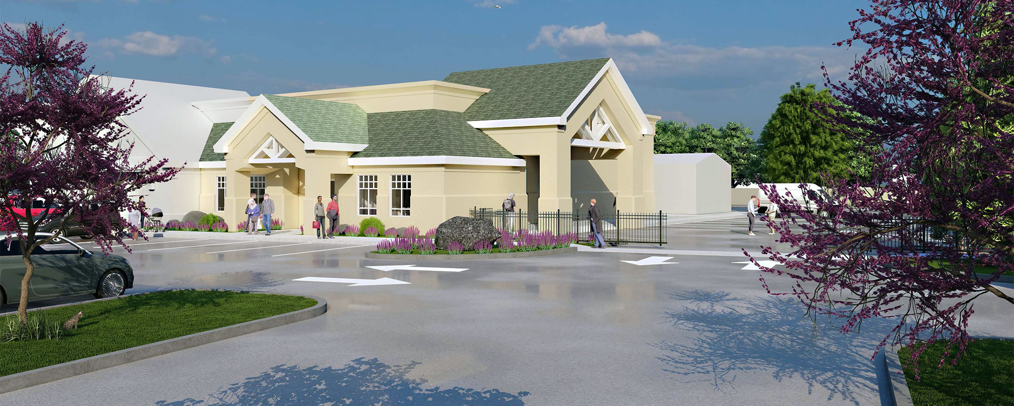 Food Bank Exterior Artist's Rendering