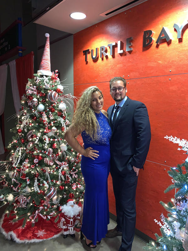 Tegerstrands at a Christmas Party